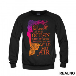 She Dreams Of The Ocean Late At Night And Longs For The Wild Salt Air - Sirene - Mermaid - Duks