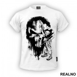 Skull And Guy - Punisher - Majica