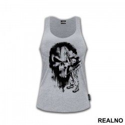 Skull And Guy - Punisher - Majica