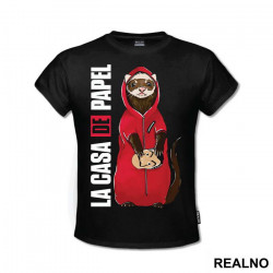 Sofia With The Mask - La Casa de Papel - Money Heist - Majica