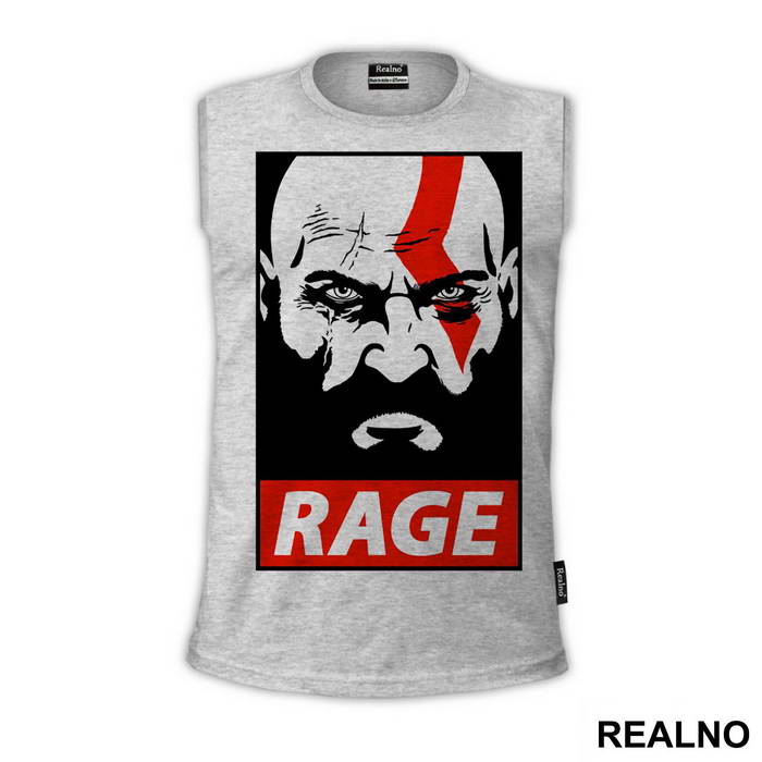 Rage - God Of War - Majica