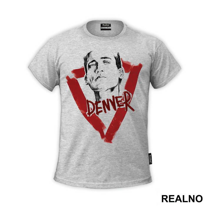 Denver Red Lines - La Casa de Papel - Money Heist - Majica
