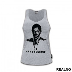 El Profesor - The Professor Illustration - La Casa de Papel - Money Heist - Majica