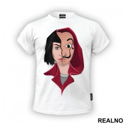 Tokio - Tokyo Half Mask - La Casa de Papel - Money Heist - Majica