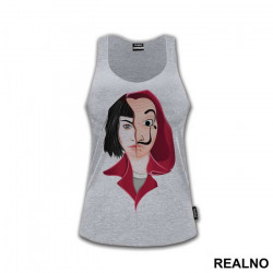 Tokio - Tokyo Half Mask - La Casa de Papel - Money Heist - Majica