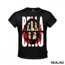 Bella Ciao Double Exposure - La Casa de Papel - Money Heist - Majica