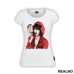 Tokio - Tokyo Wink Mask - La Casa de Papel - Money Heist - Majica