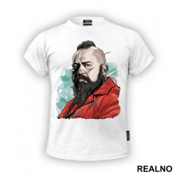 Oslo Paint Splash - La Casa de Papel - Money Heist - Majica