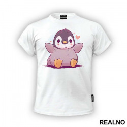 Penguin - Love - Art - Majica