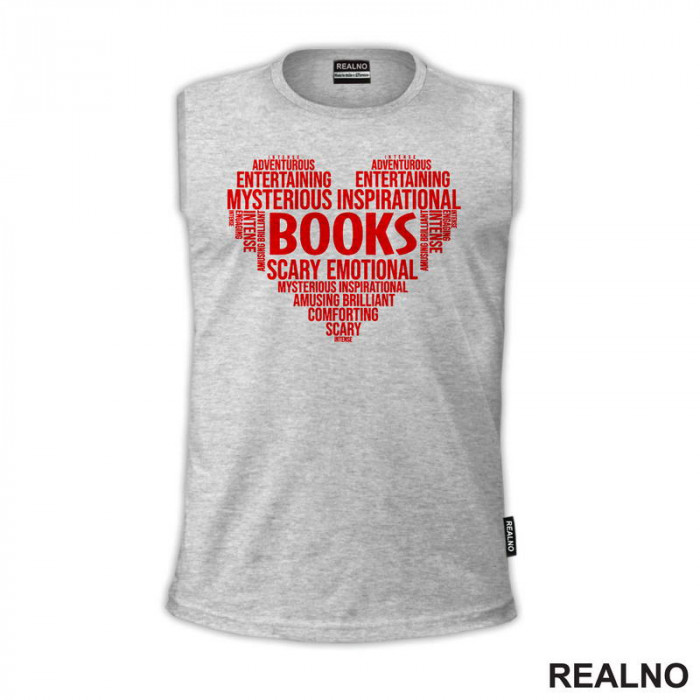 Red Heart - Books - Čitanje - Knjige - Majica