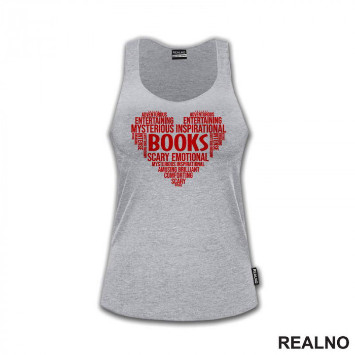 Red Heart - Books - Čitanje - Knjige - Majica