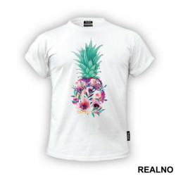 Pineapple Flower - Art - Majica