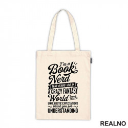 I'm A Book Nerd - Clear - Books - Čitanje - Knjige - Ceger