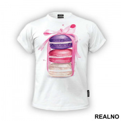 Three Macaroons - Art - Majica