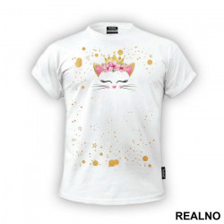 Cat With Crown - Art - Mačke - Majica
