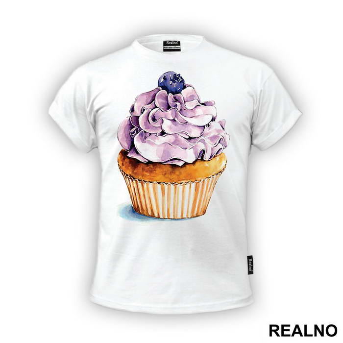 Blueberry Cupcake - Art - Majica