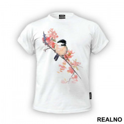 Sparrow On The Branch - Art - Majica