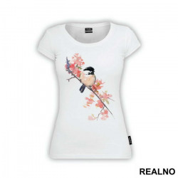 Sparrow On The Branch - Art - Majica