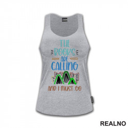 The Books Are Calling And I Must Go - Books - Čitanje - Knjige - Majica