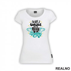 I'm Not A Bookworld I'm A Book Dragon - Books - Čitanje - Knjige - Majica