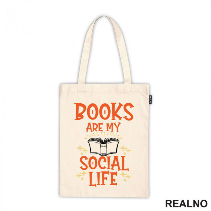 Books Are My Social Life - Books - Čitanje - Knjige - Ceger