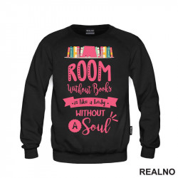 Room Without Books Is Like A Body Without A Soul - Pink - Books - Čitanje - Knjige - Duks