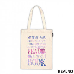 Whoever Says Diamonds Are A Girl's Best Friend Has Oloviously Never Read A Gook Book - Pink And Purple - Books - Čitanje - Knjige - Ceger