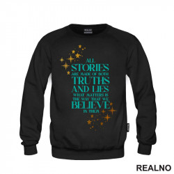 All Stories Are Made Of Both Truths And Lies What Matters Is The Way That We Believe In Them - Green Stars - Books - Čitanje - Knjige - Duks All Stories Are Made Of Both Truths And Lies What Matters Is The Way That We Believe In Them - Green Stars - Books - Čitanje - Knjige - Duks