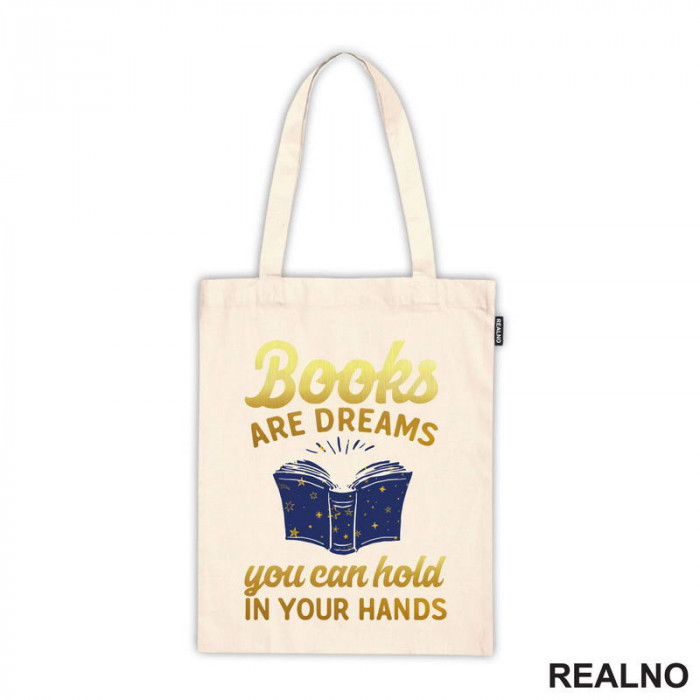 Books Are Dreams You Can Hold In Your Hands - Golden Stars - Books - Čitanje - Knjige - Ceger