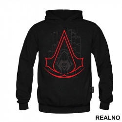 Red Hood And Grey Shapes - Assassin's Creed - Duks Red Hood And Grey Shapes - Assassin's Creed - Duks