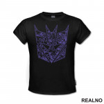 Purple Decepticon - Details - Transformers - Majica