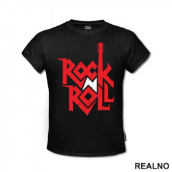 Rock & Roll - Guitar - Muzika - Majica