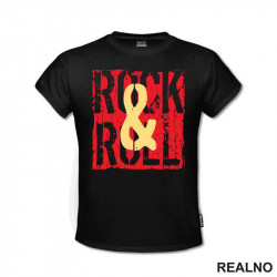 Rock & Roll - Muzika - Majica