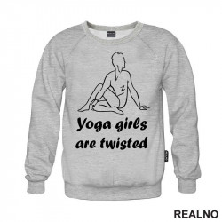 Yoga Girls Are Twisted - Trening - Duks Yoga Girls Are Twisted - Trening - Duks