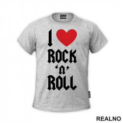 I Love Rock 'n' Roll - Red Heart - Muzika - Majica