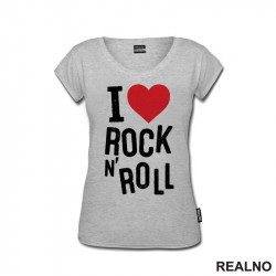 I Heart Rock N' Roll - Muzika - Majica