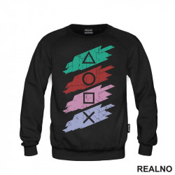 Eat, Play, Sleep, Repeat - Symbols - Geek - Duks