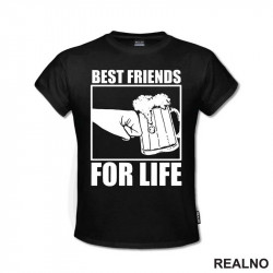 Best Friends For Life - Beer - Alkohol - Majica Best Friends For Life - Beer - Alkohol - Majica