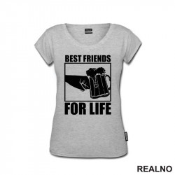 Best Friends For Life - Beer - Alkohol - Majica Best Friends For Life - Beer - Alkohol - Majica