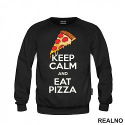 Keep Calm And Eat Pizza - Hrana - Food - Duks Keep Calm And Eat Pizza - Hrana - Food - Duks