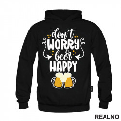 Don't Worry Beer Happy - Handle - Humor - Duks Don't Worry Beer Happy - Handle - Humor - Duks