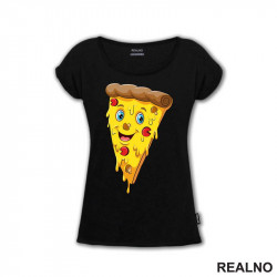 Smiling Pizza - Hrana - Food - Majica