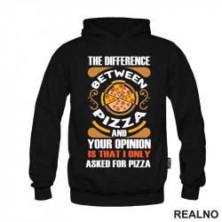 The Difference And Your Opinion Is That I Only Asked For Pizza - Hrana - Food - Duks The Difference And Your Opinion Is That I Only Asked For Pizza - Hrana - Food - Duks