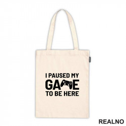 I Paused My Game To Be Here - Geek - Ceger