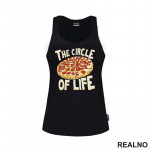 The Circle Of Life - Pizza - Hrana - Food - Majica