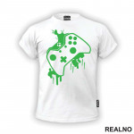 Green Joystick - Gamer - Geek - Majica