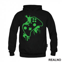 Green Joystick - Gamer - Geek - Duks