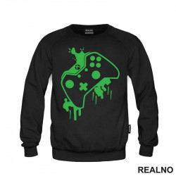 Green Joystick - Gamer - Geek - Duks