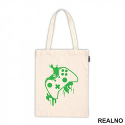 Green Joystick - Gamer - Geek - Ceger