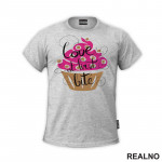 Love At First Bite - Cupcake - Hrana - Food - Majica Love At First Bite - Cupcake - Hrana - Food - Majica
